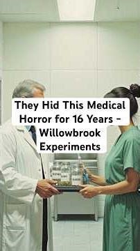 Kids used as lab rats for 16 years. Shocking medical scandal exposed. #medical #history...