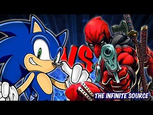 Sonic vs Deadpool Rap Battle! Source Tournament of Champions