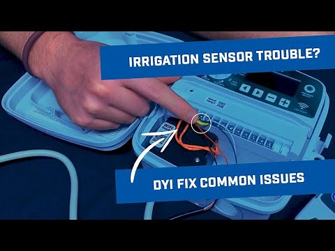 Common irrigation rain sensor issues