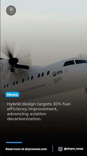 RTX's Hybrid-Electric Plane Powers Up for Sustainable Flight