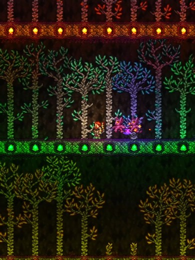 My Pre-Hardmode Cavern Pylon Base in Terraria