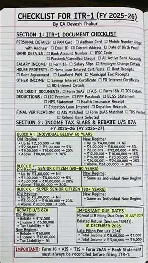 📋 Before Filing ITR-1, Check These Documents! #shorts