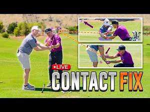 Golf Digest Top 10 Coach Fixes A Family Man’s Contact LIVE
