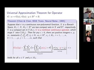 George Karniadakis - Approximating functions, functionals and operators using DNNs