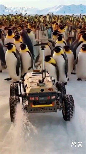 Robotics #44 | The Penguin Colony Observer (Emperor Penguins) | Antarctica & Ice World Series