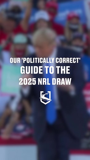 Our ‘politically correct’ guide to the 2025 NRL season draw 🦈 #NRL #drawrelease