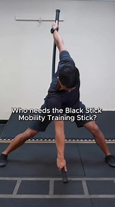 Not just for athletes. Not just for coaches. It’s for YOU! 🫵🏻 The Black Stick Mobility Training Stick Sleek. Strong. Flexible. 🖤 🔗https://stickmobility.com/collections/mobility-sticks #StickMobility #BlackStick #MobilityTraining #FunctionalTraining #MobilityMatters #StickMobilityTraining #MobilityTools #FitReels #GymHumor #POVfitness | Stick Mobility
