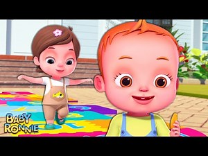 Hopscotch Song And More Nursery Rhymes & Kids Songs| Baby Ronnie Rhymes | Cartoon Shows For Children