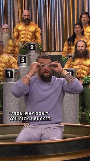 Aquamen & Buckets with Jason Momoa on Fallon Tonight