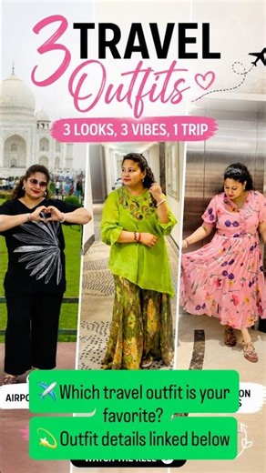 3 Travel Outfits That Stole the Show ✈️✨ | Vacation Outfit Ideas