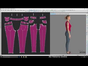 A sample video of 3D Pattern Making with Optitex - AD Patterns
