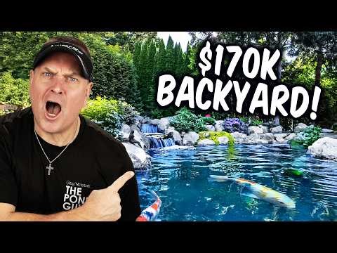 Tight Access, 80 Tons of Rock… This Backyard Oasis is NEXT LEVEL