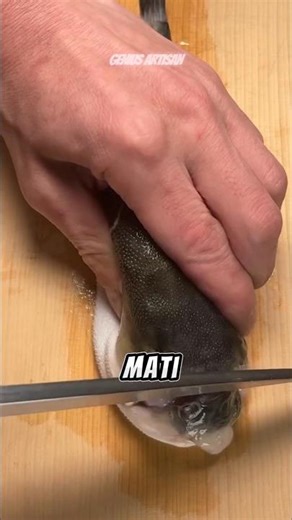 One Wrong Cut = Death 💀 Fugu Master at Work