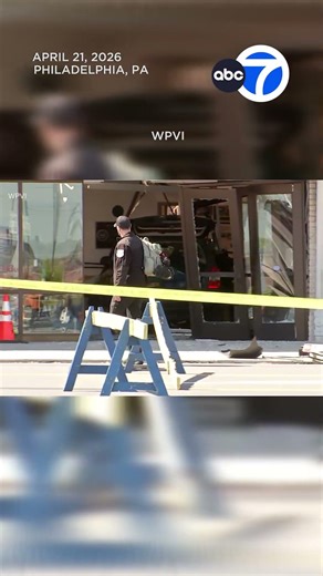 Driver deliberately crashes into Philadelphia police station