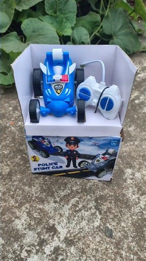 RC Police Monster car Unboxing Stunts 💯👍#toys #rc #remote #police gadi
