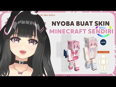 BIKIN SKIN MINECRAFT SENDIRI + FREETALK (˶˃ ᵕ ˂˶) .ᐟ.ᐟ. | #ChiyuuLive VTUBER INDONESIA ♡