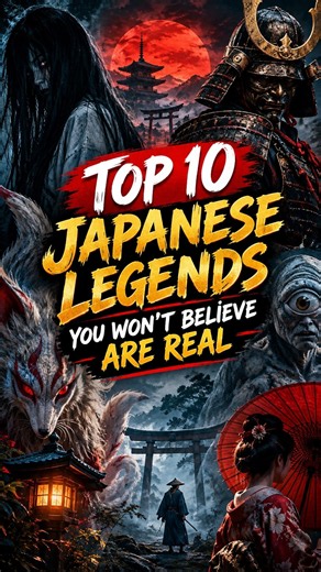 Top 10 Japanese Legends You Won’t Believe Are Real 👻🇯🇵