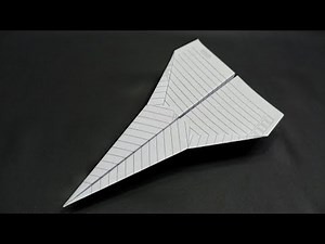 How to Make Paperplane from Notebook | Jet Fighter Paper plane | Paper Air Plane notebook
