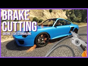 Brake Cutting Vehicle Sabotage FIVEM Scripts PrimeDev ESX QBCore Standalone