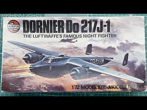 Airfix Dornier Do 217J-1 1/72 Scale Model Aircraft