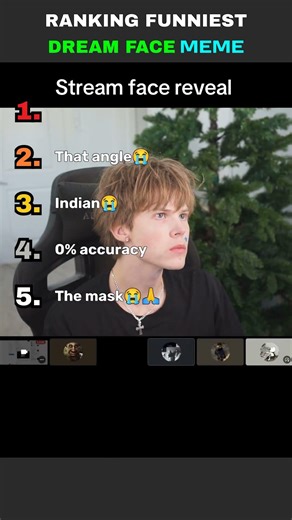 Funniest Dream Face Reveal🤣#shorts