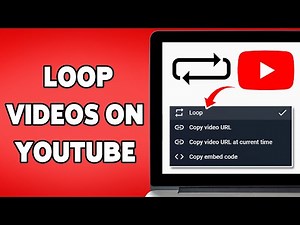 How To Loop A YouTube Video On Laptop Or PC 2024 | YouTube Playback Guide