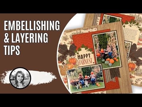 Embellishments Need Help? Try This Scrapbook Embellishing Tip