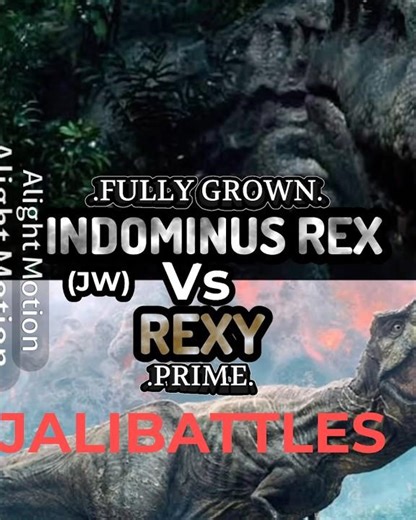 Irex FULLY GROWN vs Trex REXY