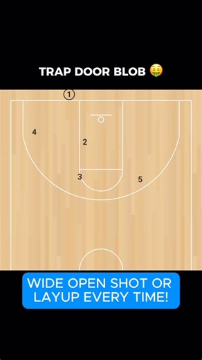 Hoopsense Basketball on Instagram: "Quick hitting baseline out of bounds that forces the D to decide between the shooter or roller. Easy buckets! #youthbasketball #basketball"