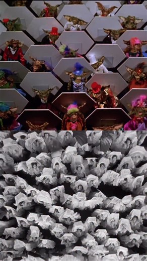 Greta Gremlin only has eyes for you. Dames (1934) was the inspiration for the amazing Greta reveal at the end of Gremlins 2. The Busby Berkeley musical number is still quite impressive. . . . #busbyberkeley #musicals #30s #30smovies | Gremlins Museum