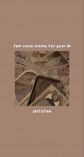 Top Female Voice Claims for Shifting - TikTok Edition