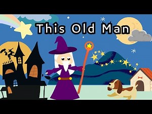 This Old Man with Lyrics - Best Kids/Nursery Rhymes Song |兒歌 [歌曲詞彙] - 廣東話/粵語/中文 | Aiia's Playgroup
