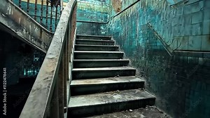 Urban decay photography capturing the haunting beauty of neglected and decaying urban spaces.