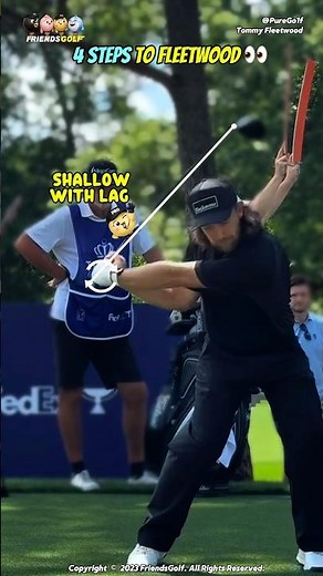 Pro Secret for an Effortless Swing👀 #TommyFleetwood #GolfSwing