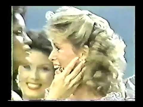 Miss America 1983- Crowning: Debbie Maffett, Miss California