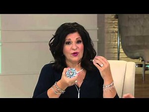 Diamonique 2.95 cttw 100-Facet 2-pc. Bridal Ring Set on QVC