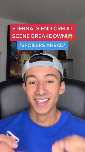 Eternals End Credit Scene Breakdown!😱 (SPOILERS) #supes #eternals #marvel #mcu #movie #theory #avengers #superhero #ending #breakdown #comics