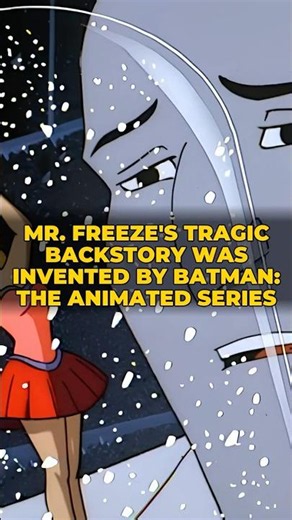 MR. FREEZE's Tragic Backstory Was Invented by BATMAN: THE ANIMATED SERIES