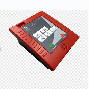 [Hot Item] Portable First Aid Emergency Monophasic Monitor Cardiac Automatic External Defibrillator, Portable First-Aid Medical Automated External Defibrillator