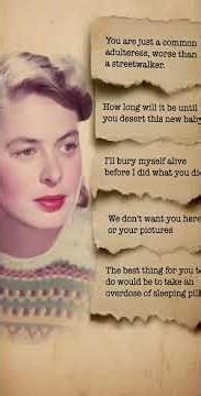 Ingrid Bergman: The Woman Hollywood Couldn't Erase | The True Story