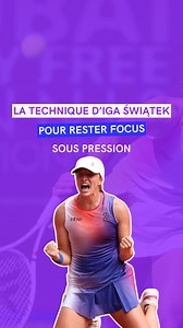 38K views · 272 reactions | Pourquoi Iga Świątek fixe une balle avant...