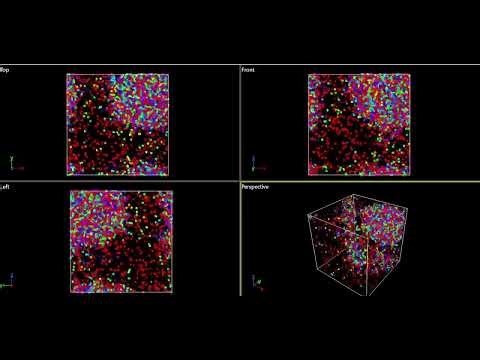 Small liquid droplet evaporation molecular dynamics