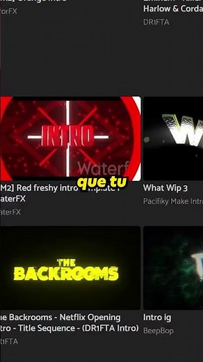 Consigue INTROS GRATIS para tus videos