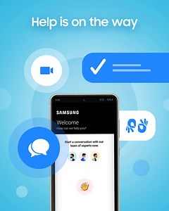 Our Sign Language Support is always ready to assist you with your concerns! Follow these steps to get help: 1. Start a live chat with Samsung Customer Service. 2. Click on “Deaf & Hard of Hearing.” 3. Type in your details and submit. 4. Wait for our confirmation that will be sent through the live text chat. 5. Be on standby. We will reach out to you via Facebook Messenger. Read more about our Sign Language Support here: http://spr.ly/CS-SLS-FB | Samsung