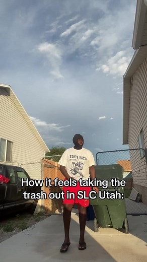 How It Feels Taking Out the Trash in SLC Utah