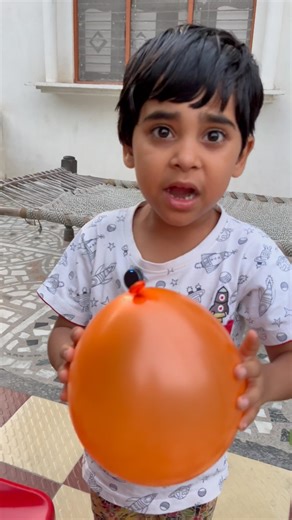 Did Shanu actually do it? 🎈😂 #AarviAndShanvi