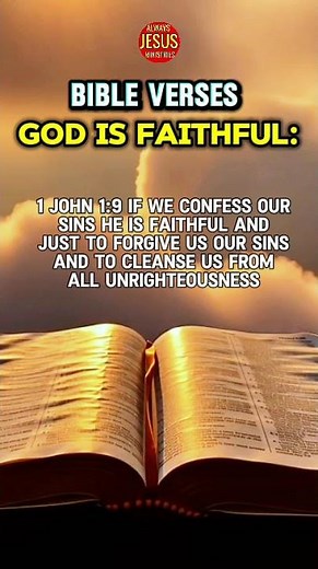 BIBLE READING | GOD IS FAITHFUL | BIBLE AUDIO KJV | DAILY VERSES |