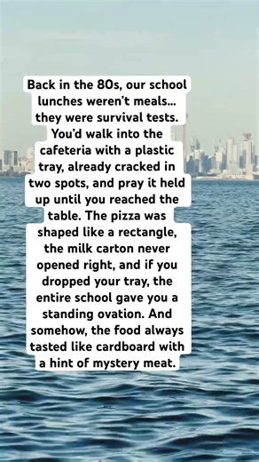 80s Life – School Lunch Tray Disaster