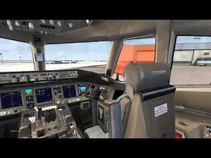 Captain Sim B777 Detailed Review : The Virtual Cockpit Look around