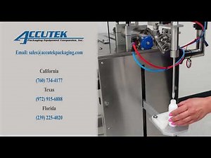 Servo-Driven Piston Filler | Custom Packaging Solution by Accutek Packaging Equipment